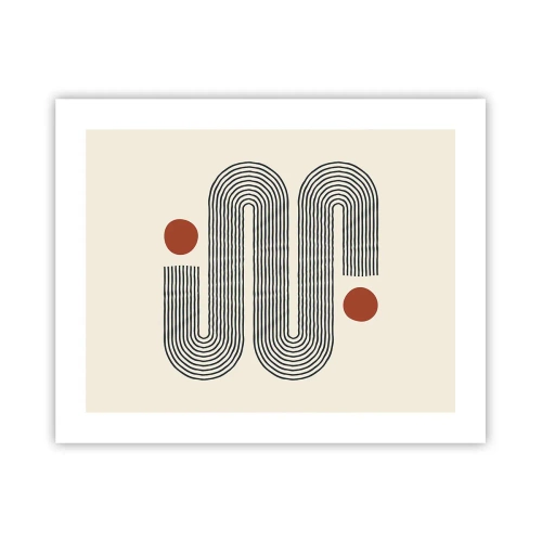 Affiche - Poster - Du début à la fin - 50x40 cm