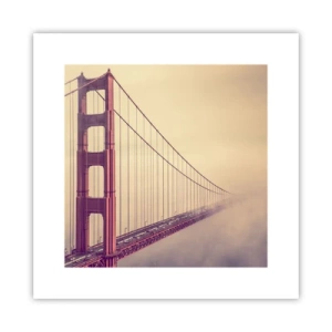 Affiche - Poster - Entre ciel et terre - 30x30 cm