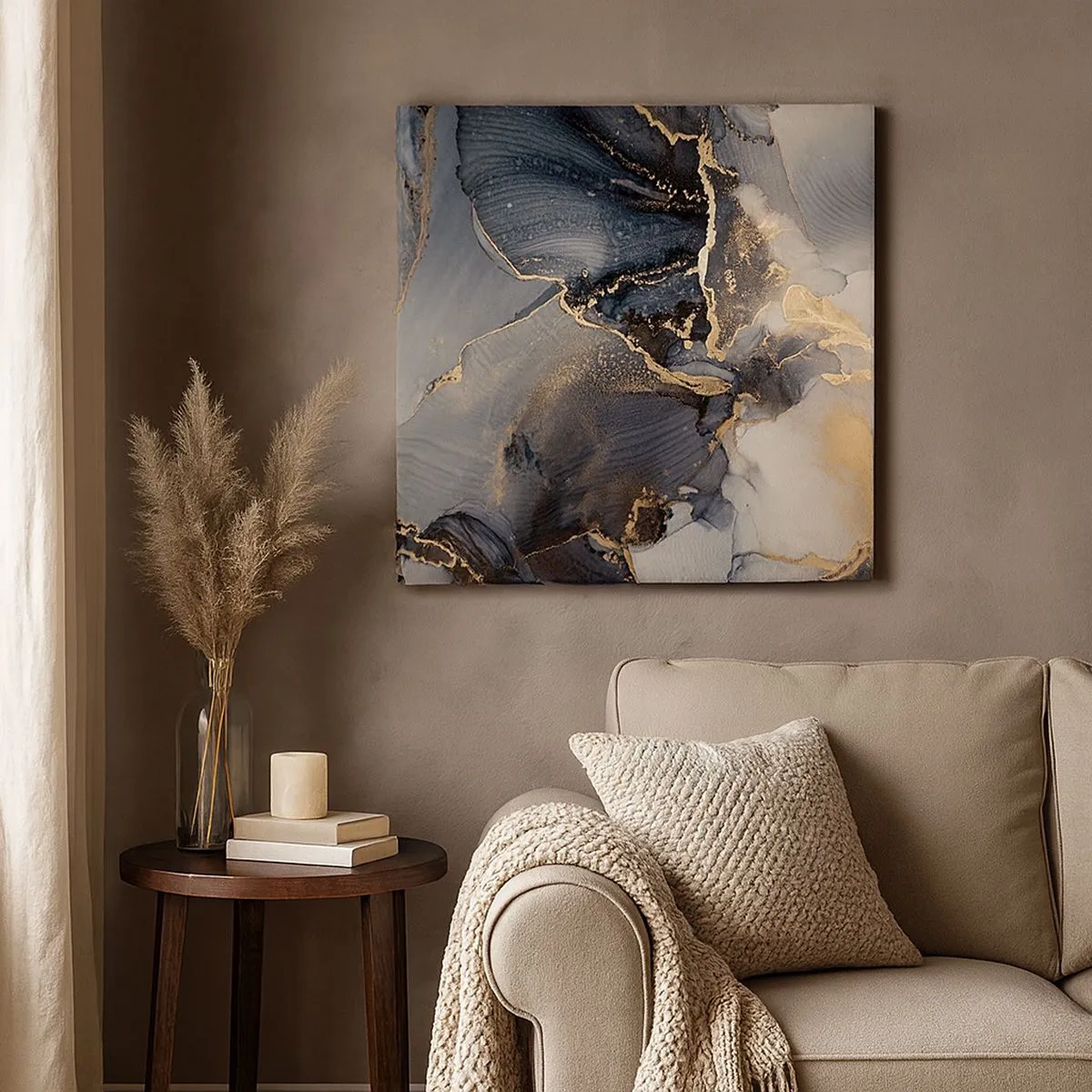 Impression sur toile - Image sur toile - La vie de la pierre - 30x30 cm