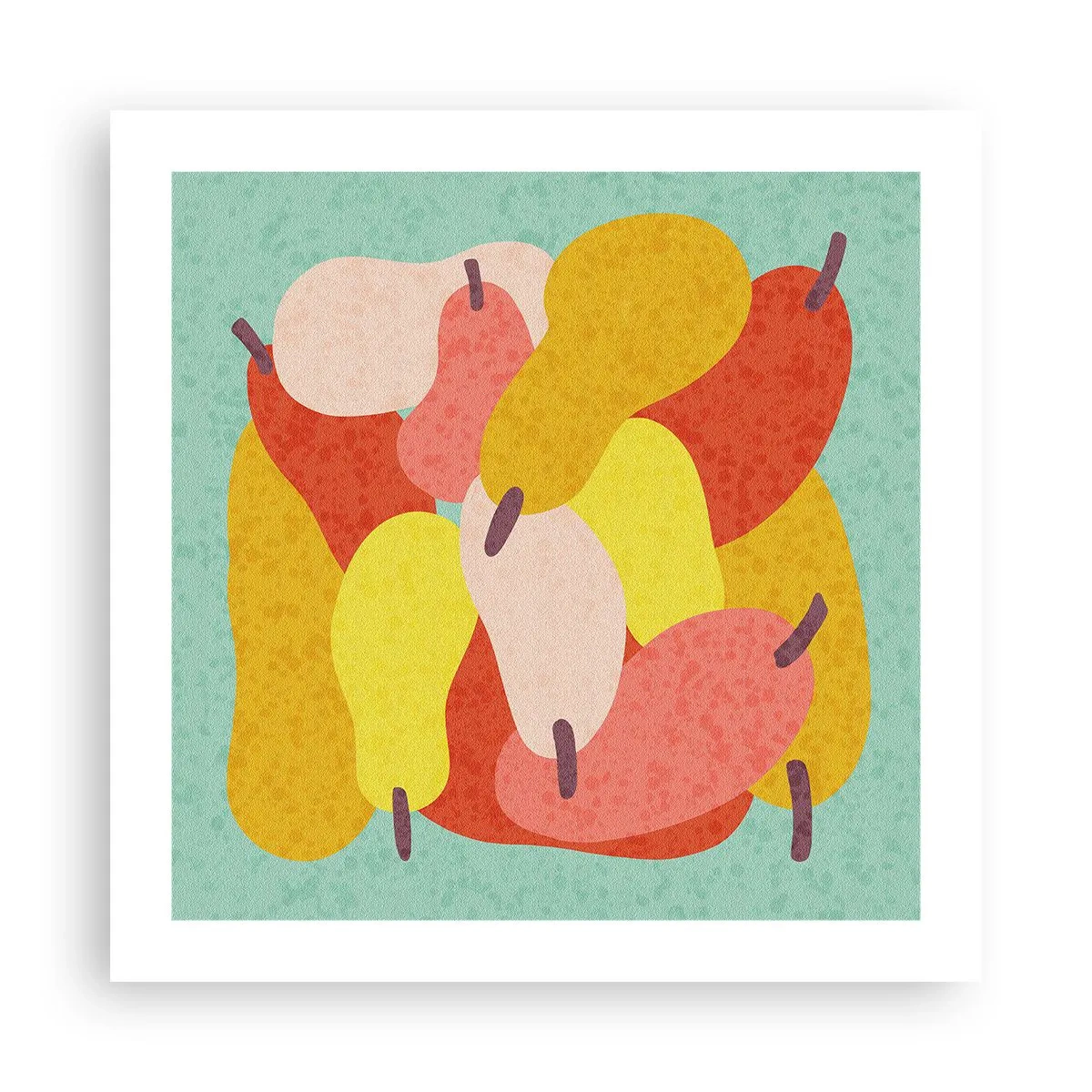 Affiche - Poster - Essayez le soleil d'été - 50x50 cm