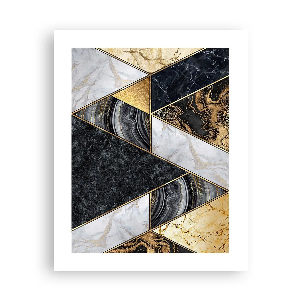 Affiche - Poster - Pierre après pierre - 40x50 cm