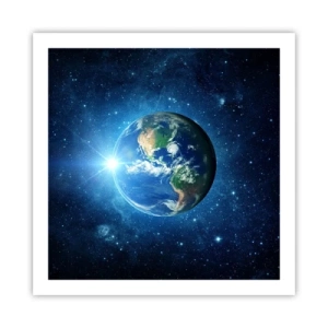 Affiche - Poster - Nous sommes au paradis - 60x60 cm