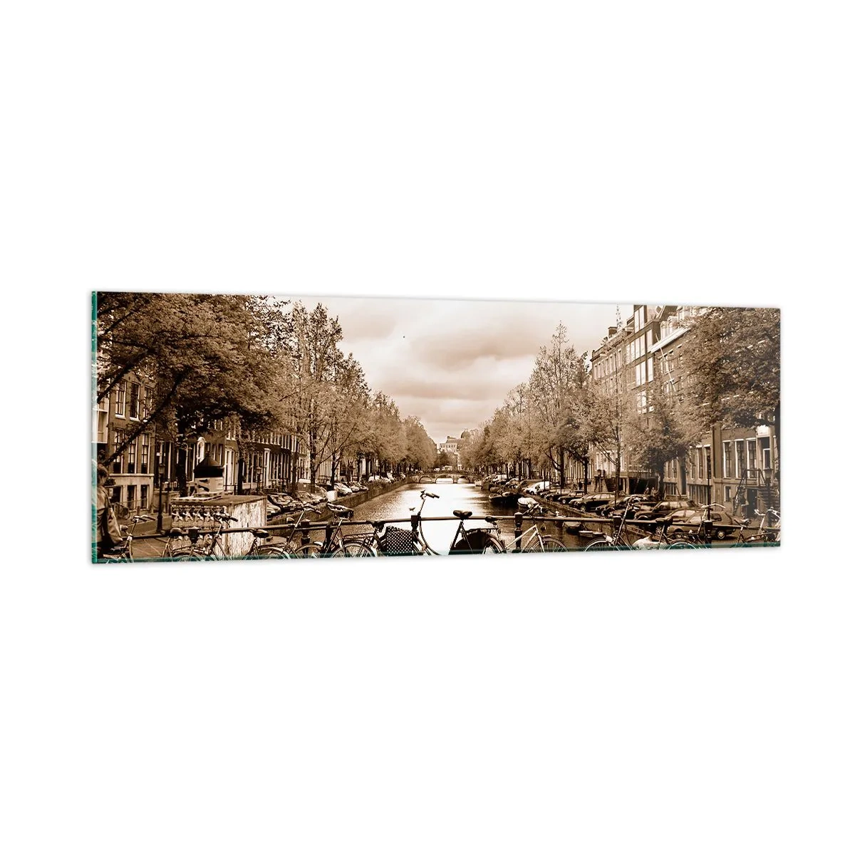 Impression sur verre - Image sur verre - Ambiance hollandaise - 90x30 cm