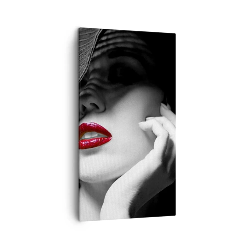 Impression sur toile - Image sur toile - Étude écarlate - 45x80 cm