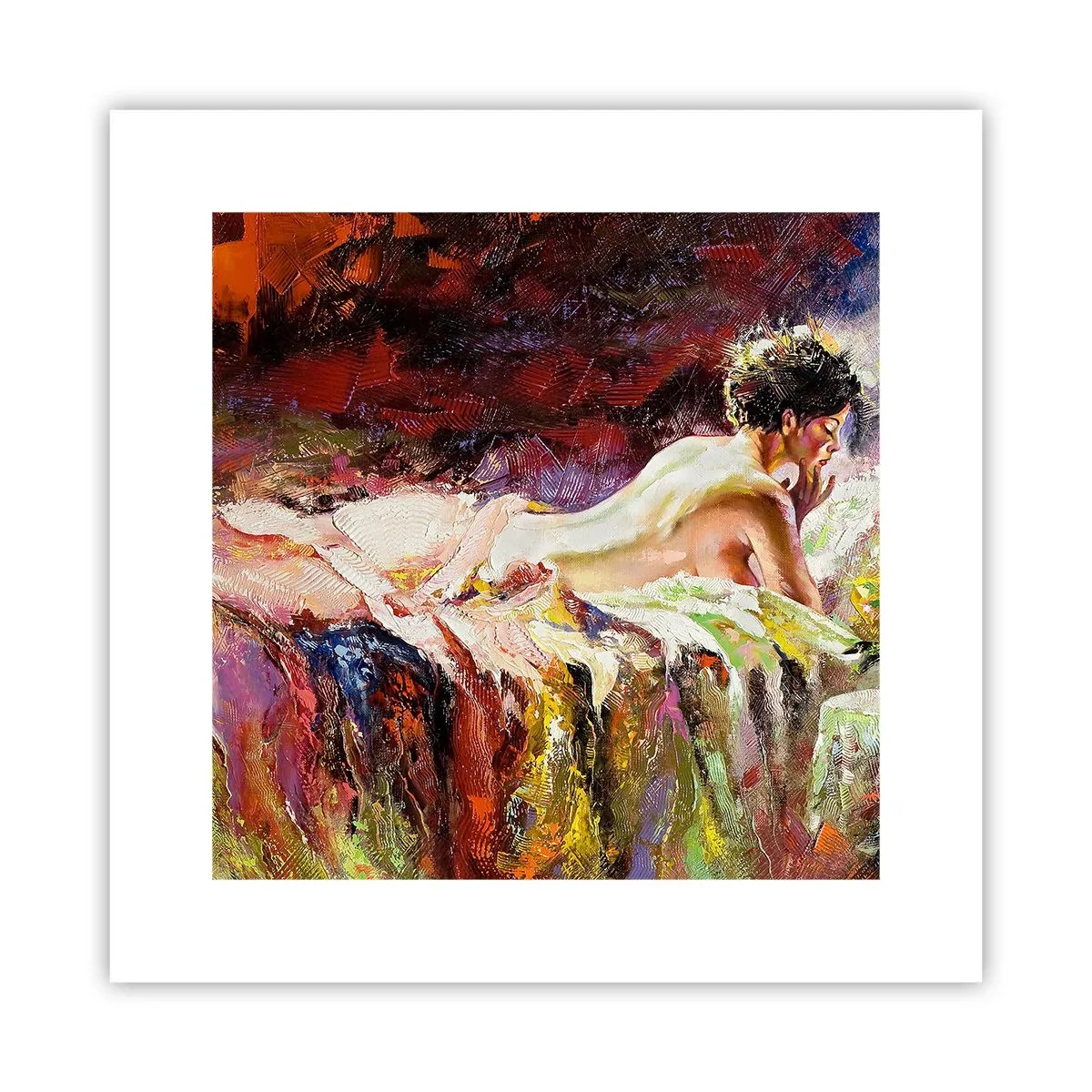 Affiche - Poster - Vénus en pensée - 30x30 cm