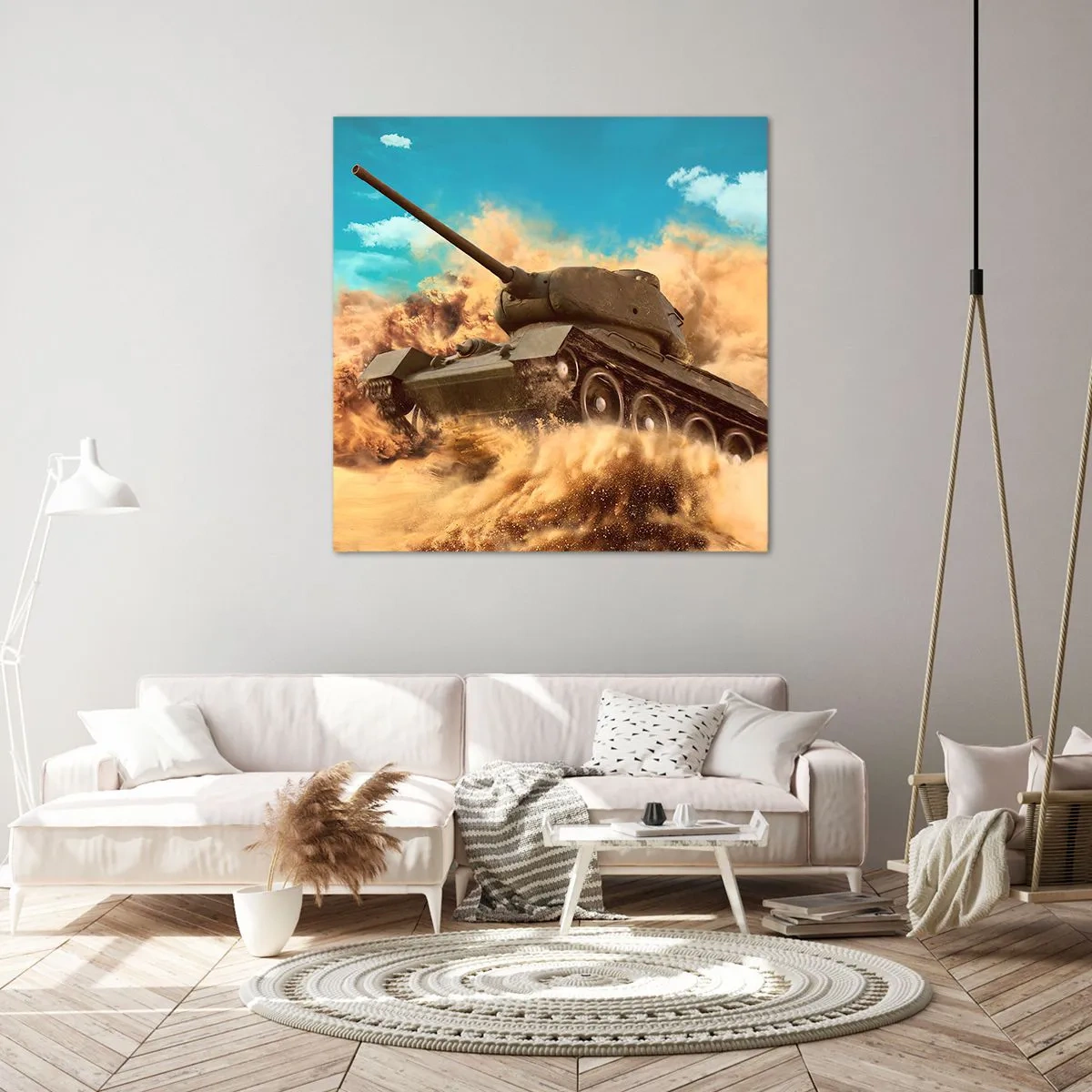 Impression sur toile - Image sur toile - Insurmontable - 70x70 cm