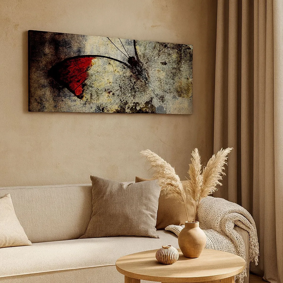 Impression sur toile - Image sur toile - Regarde avant que je disparaisse - 100x40 cm