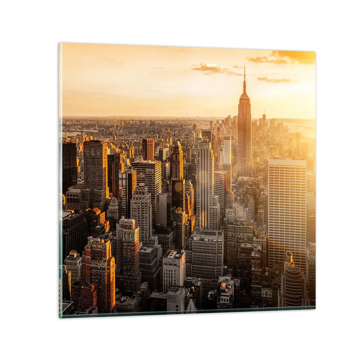 Impression sur verre - Image sur verre - Grandir au soleil - 70x70 cm