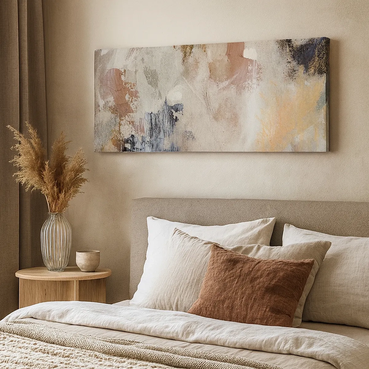 Impression sur toile - Image sur toile - Abstraction brumeuse - 30x30 cm