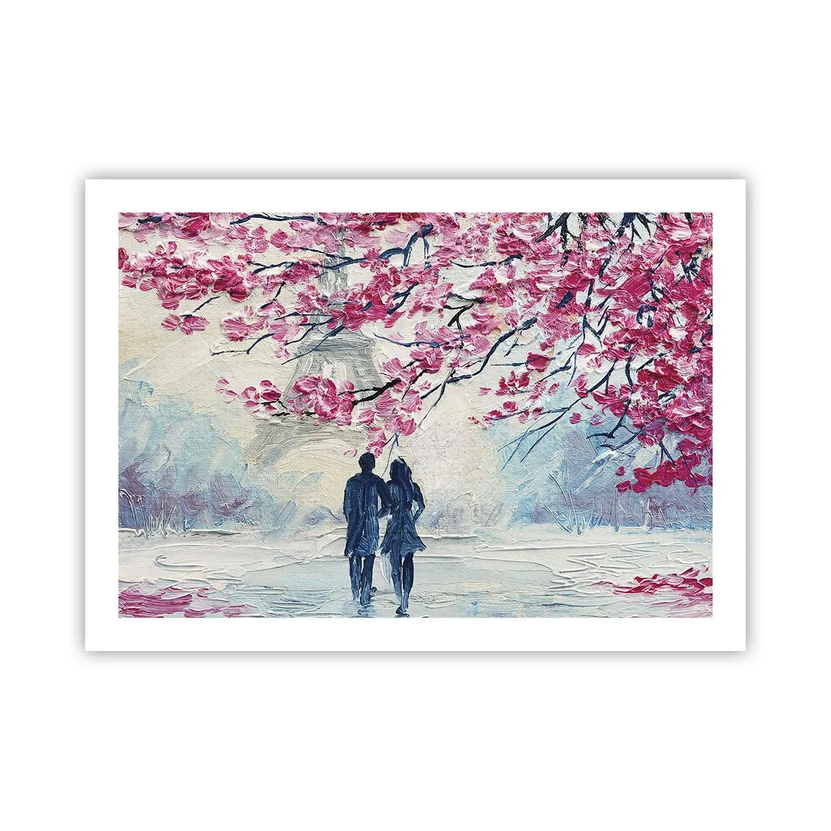 Affiche - Poster - Ballade romantique - 70x50 cm