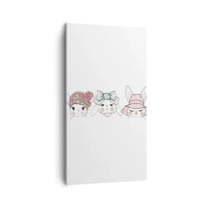 Impression sur toile - Image sur toile - Pensif, triste, satisfait - 45x80 cm