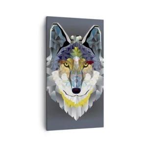 Impression sur toile - Image sur toile - On parle du loup - 45x80 cm