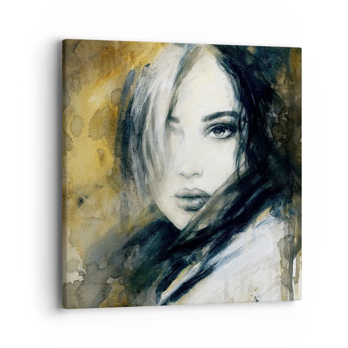 Impression sur toile - Image sur toile - plutôt innocente ou sensuelle ? - 40x40 cm