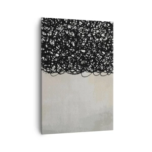 Impression sur toile - Image sur toile - Abstraction turbulente - 70x100 cm