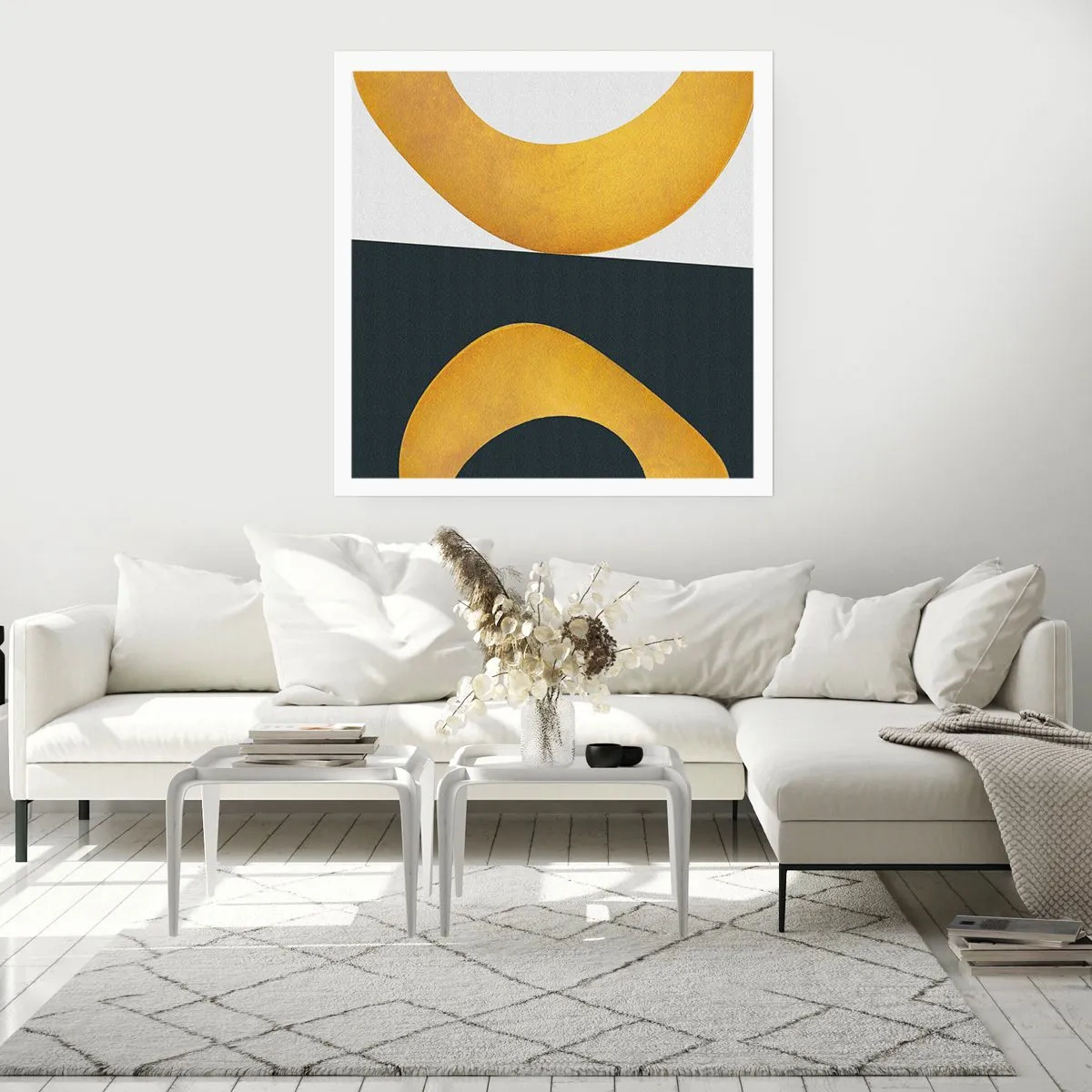 Affiche - Poster - Avant tout : l’or - 50x50 cm