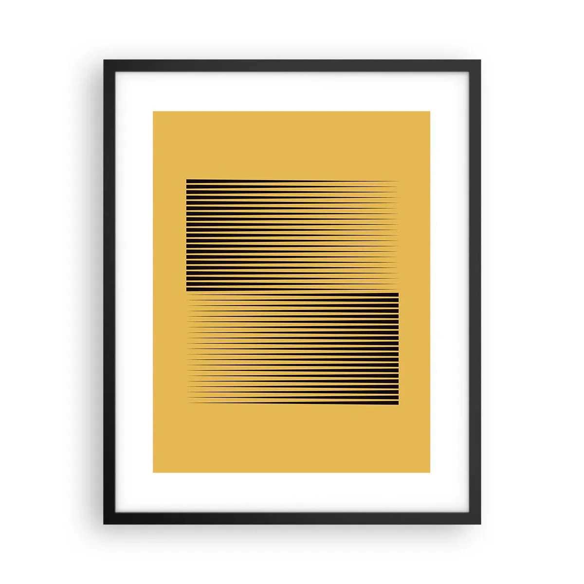 Affiche dans un cadre noir - Poster - Cadre opposé - 40x50 cm