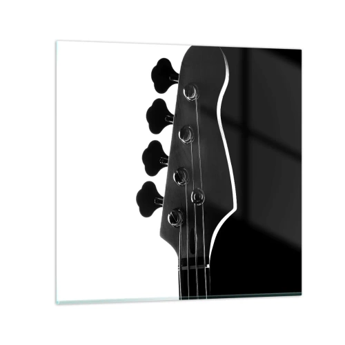 Impression sur verre - Image sur verre - Silence de roche - 70x70 cm