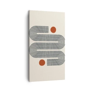 Impression sur toile - Image sur toile - Du début à la fin - 45x80 cm