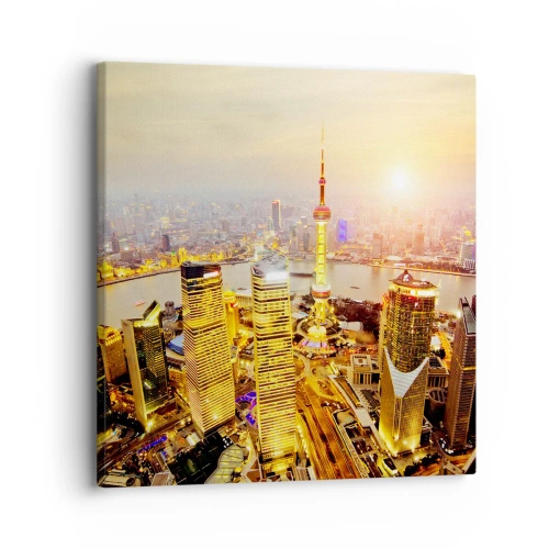 Impression sur toile - Image sur toile - Rêve asiatique - 30x30 cm