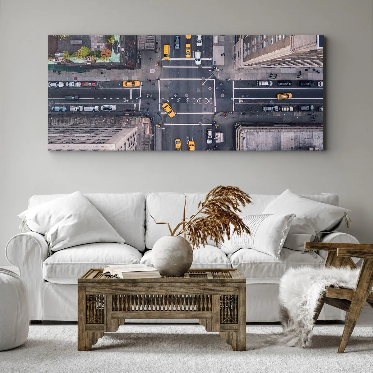 Impression sur toile - Image sur toile - Un choix simple - 100x40 cm