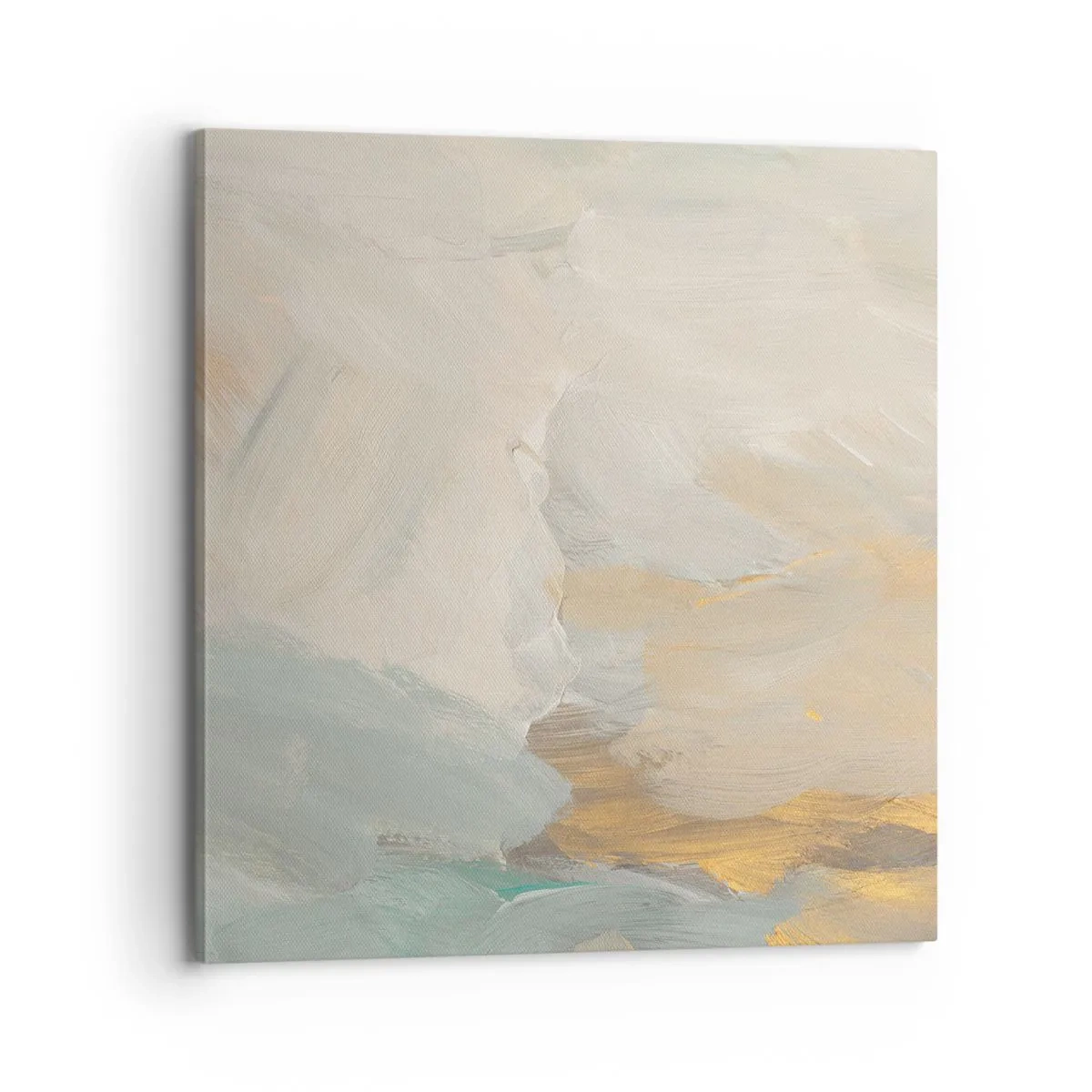 Impression sur toile - Image sur toile - Abstraction – le pays de la douceur - 70x70 cm