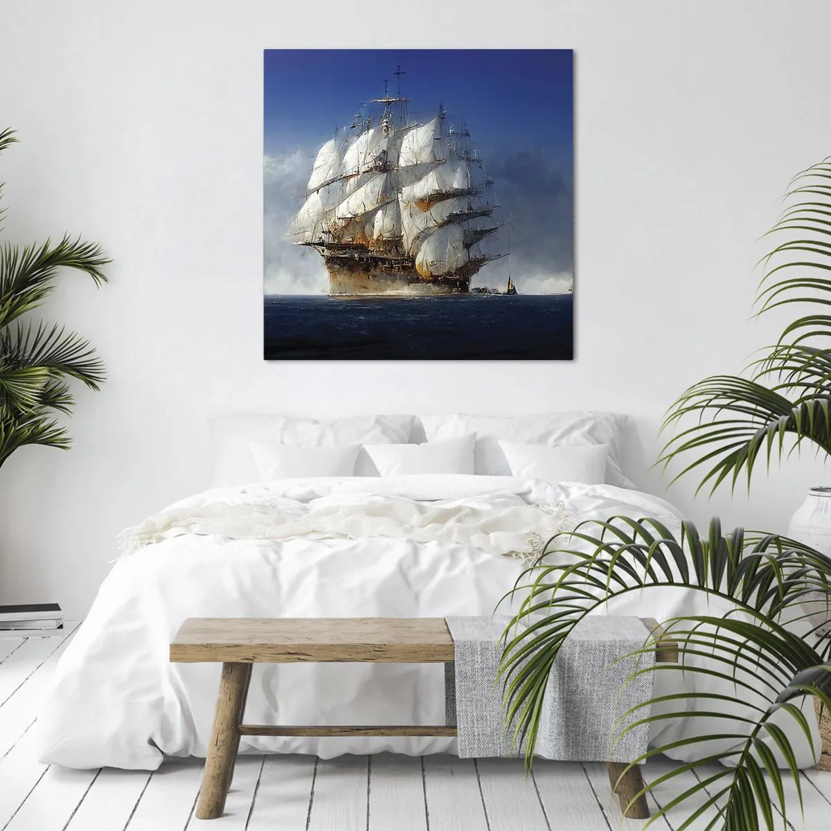 Impression sur toile - Image sur toile - La grande gloire ! - 50x50 cm