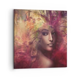 Impression sur toile - Image sur toile - Je suis ici! - 70x70 cm