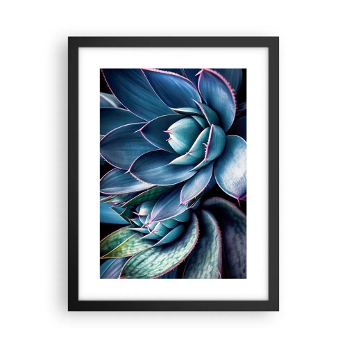 Affiche dans un cadre noir - Poster - Force vital - 30x40 cm