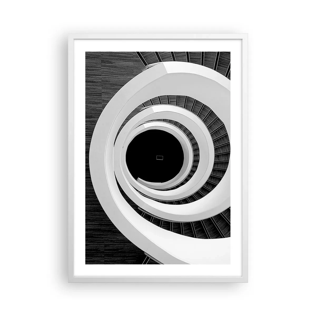 Affiche dans un cadre blanc - Poster - Les choses concrêtes - 50x70 cm