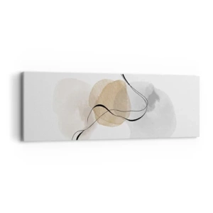 Impression sur toile - Image sur toile - Perles d'air - 90x30 cm