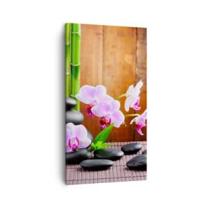 Impression sur toile - Image sur toile - Rencontrez les plaisirs de l'est - 45x80 cm