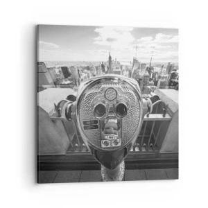 Impression sur toile - Image sur toile - Ville sur les villes - 70x70 cm