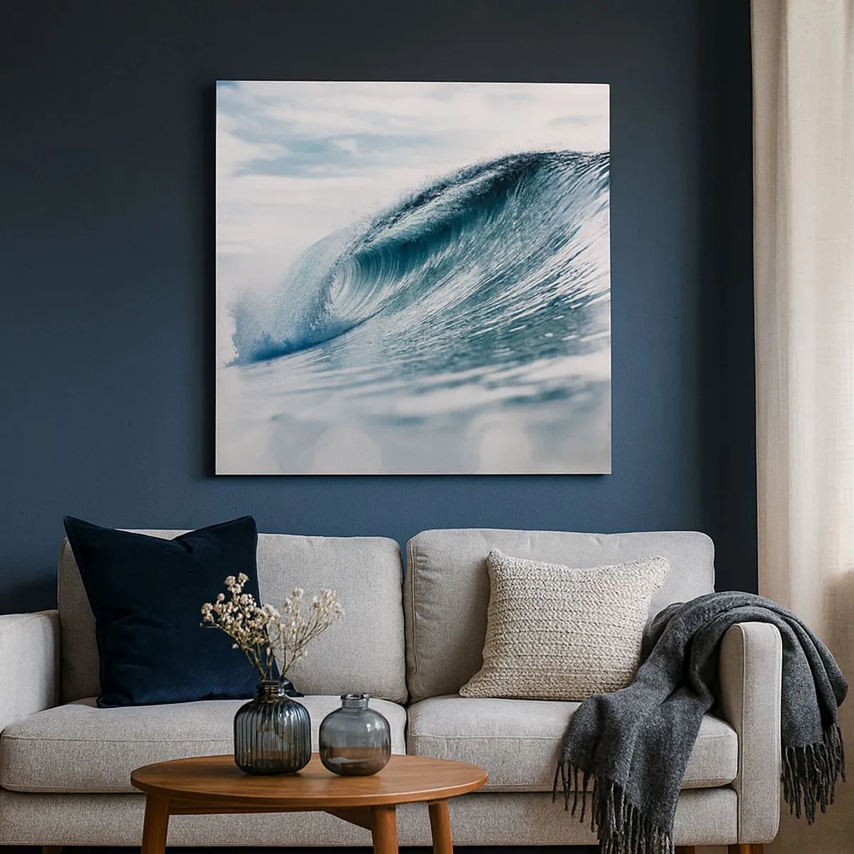 Impression sur toile - Image sur toile - Pic d'eau - 30x30 cm