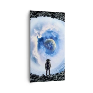 Impression sur toile - Image sur toile - Plus très loin de la maison - 65x120 cm