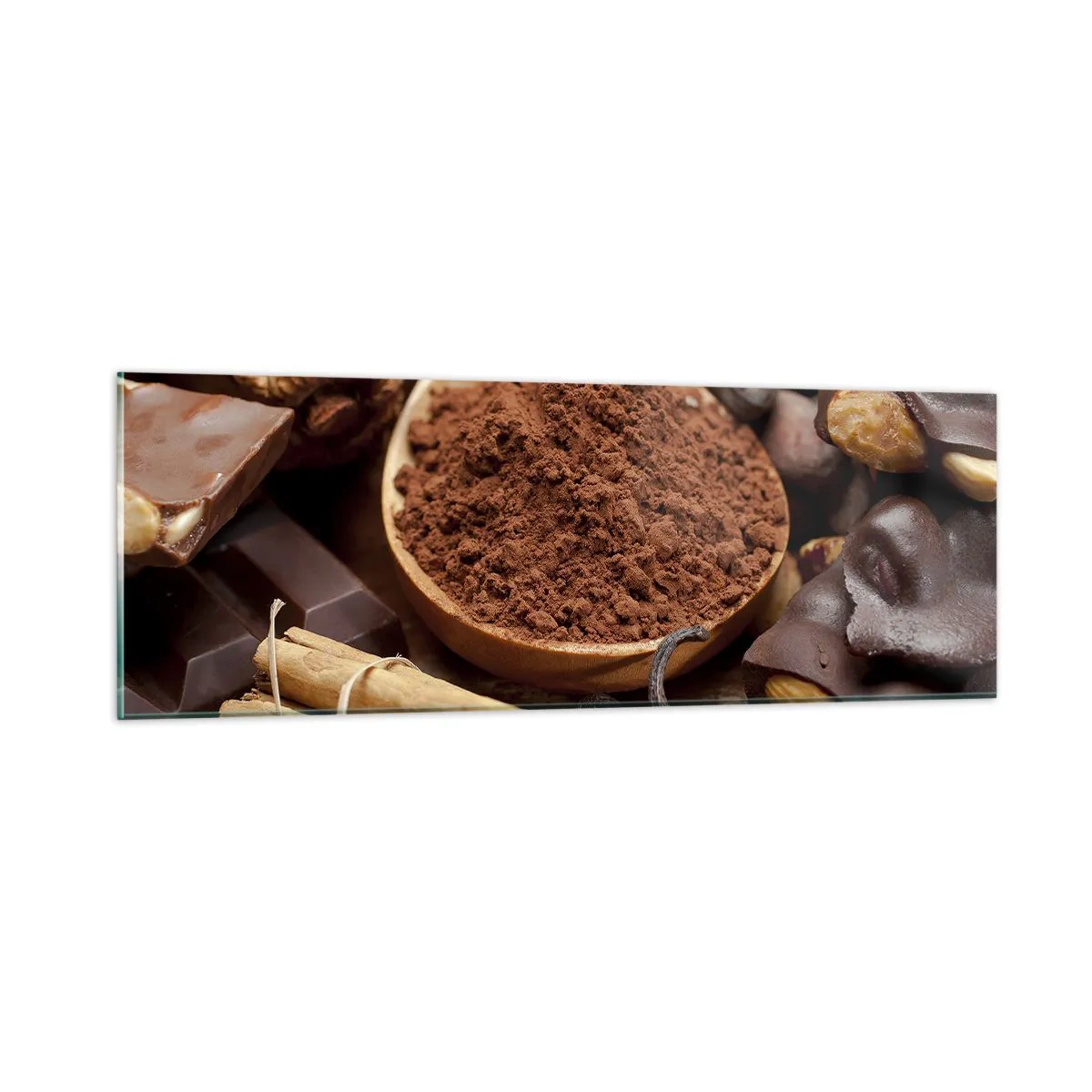 Impression sur verre - Image sur verre - La meilleure pour les chagrins - 90x30 cm