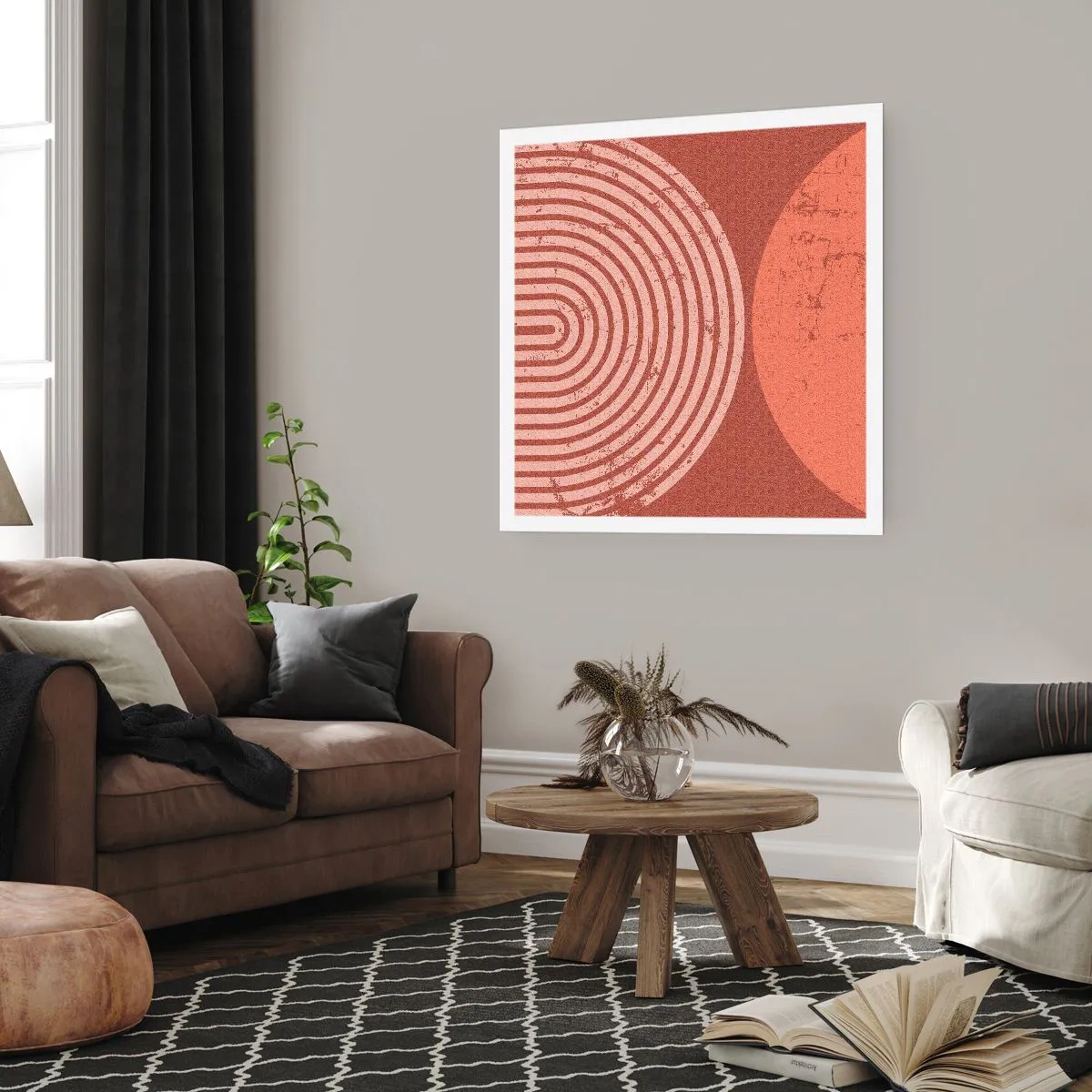 Affiche - Poster - Une relation proche - 40x40 cm