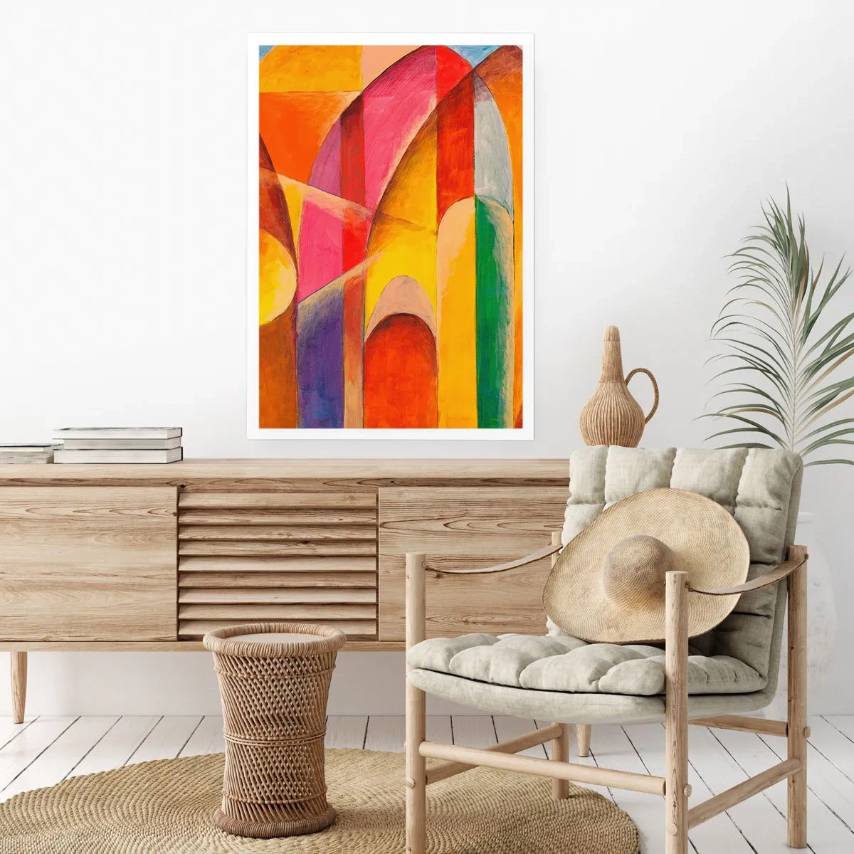 Affiche - Poster - Cathédrale du soleil - 30x40 cm