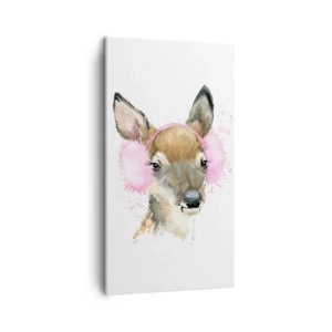 Impression sur toile - Image sur toile - Et le gel n'effraie plus - 45x80 cm