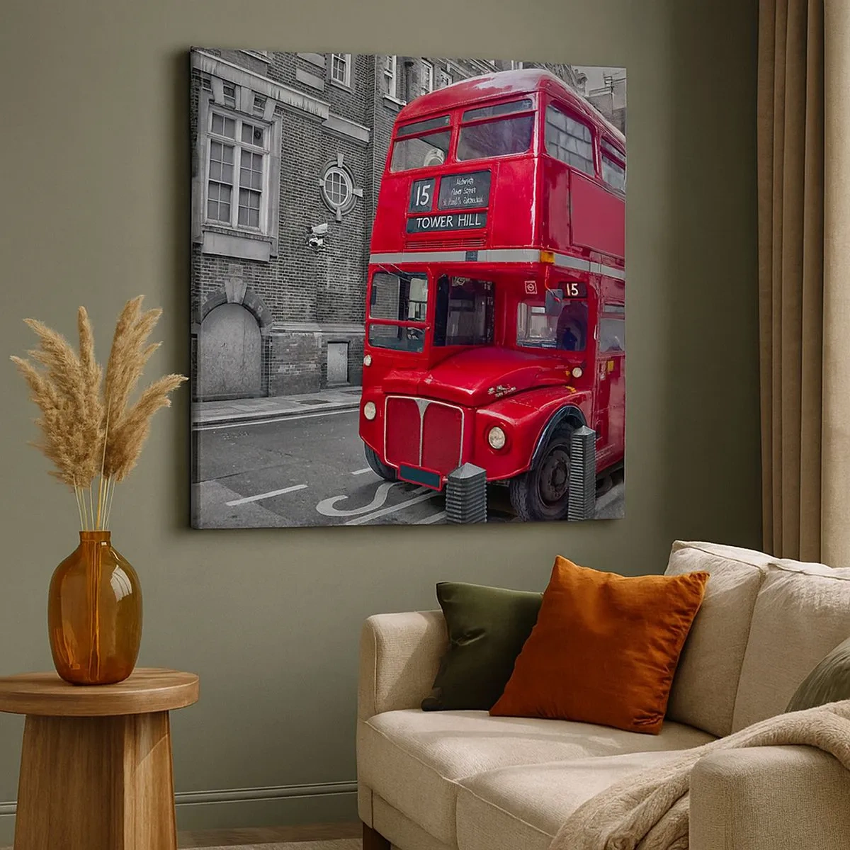 Impression sur toile - Image sur toile - Toujours la même chose - 30x30 cm