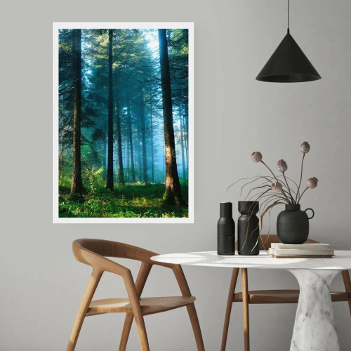 Affiche - Poster - Rayonnant le matin - 70x100 cm