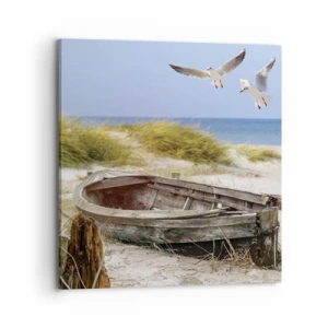 Impression sur toile - Image sur toile - Bain de vent - 70x70 cm