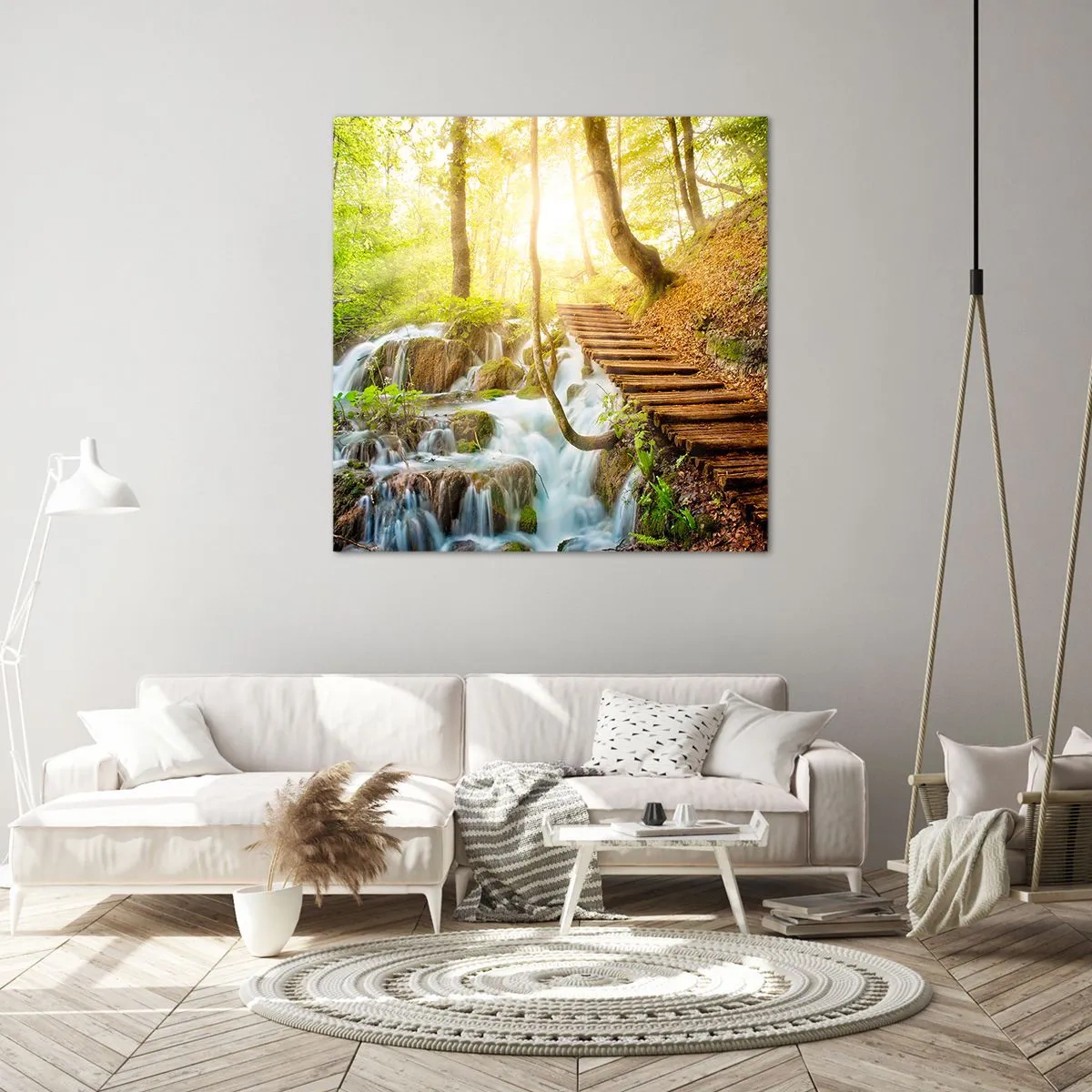 Impression sur toile - Image sur toile - Une fraîcheur tant désirée - 50x50 cm