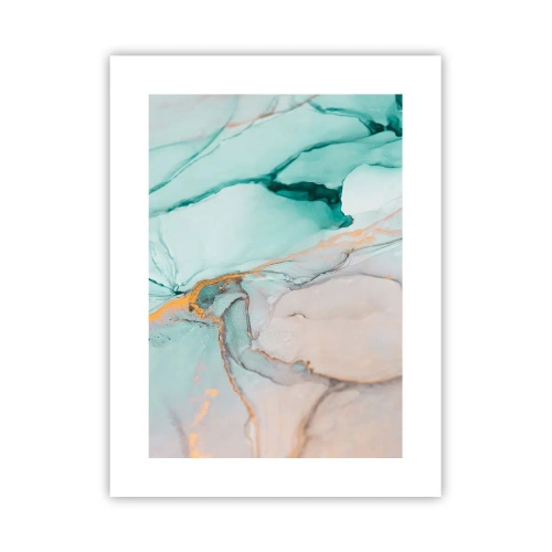Affiche - Poster - Danse des formes et des couleurs - 30x40 cm