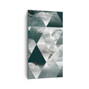 Impression sur toile - Image sur toile - Point de vue de cristal - 45x80 cm