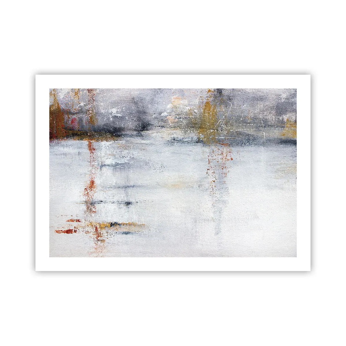 Affiche - Poster - Derrière l'air un rideau - 70x50 cm