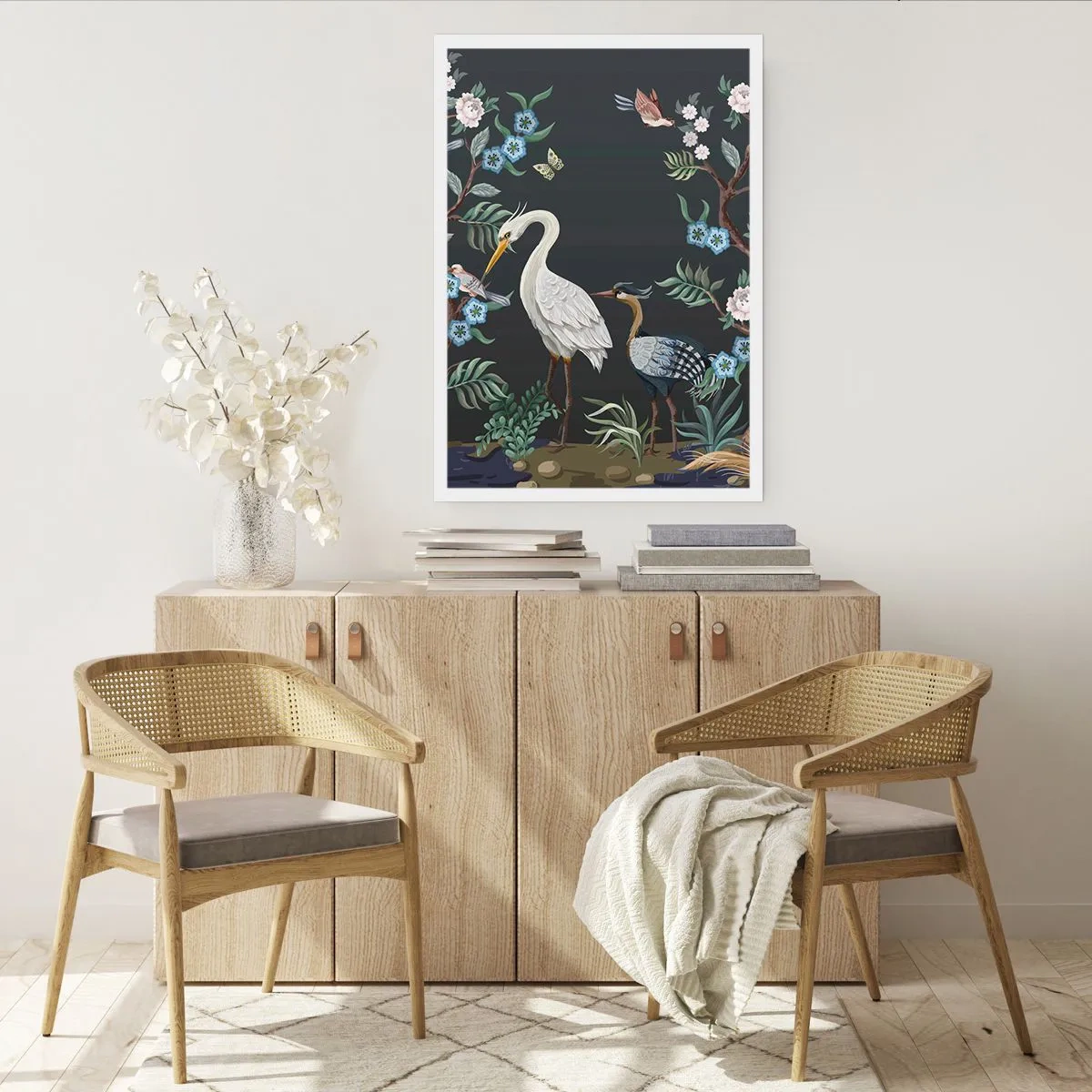 Affiche - Poster - Parade d'oiseaux - 30x40 cm