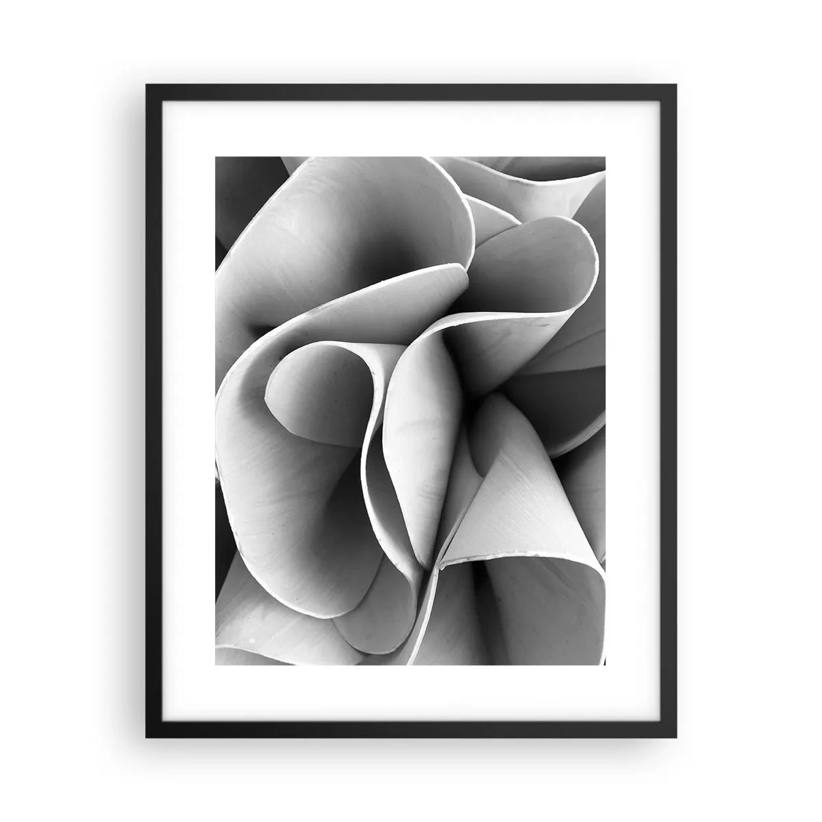 Affiche dans un cadre noir - Poster - Il s'en passe dans l'espace - 40x50 cm