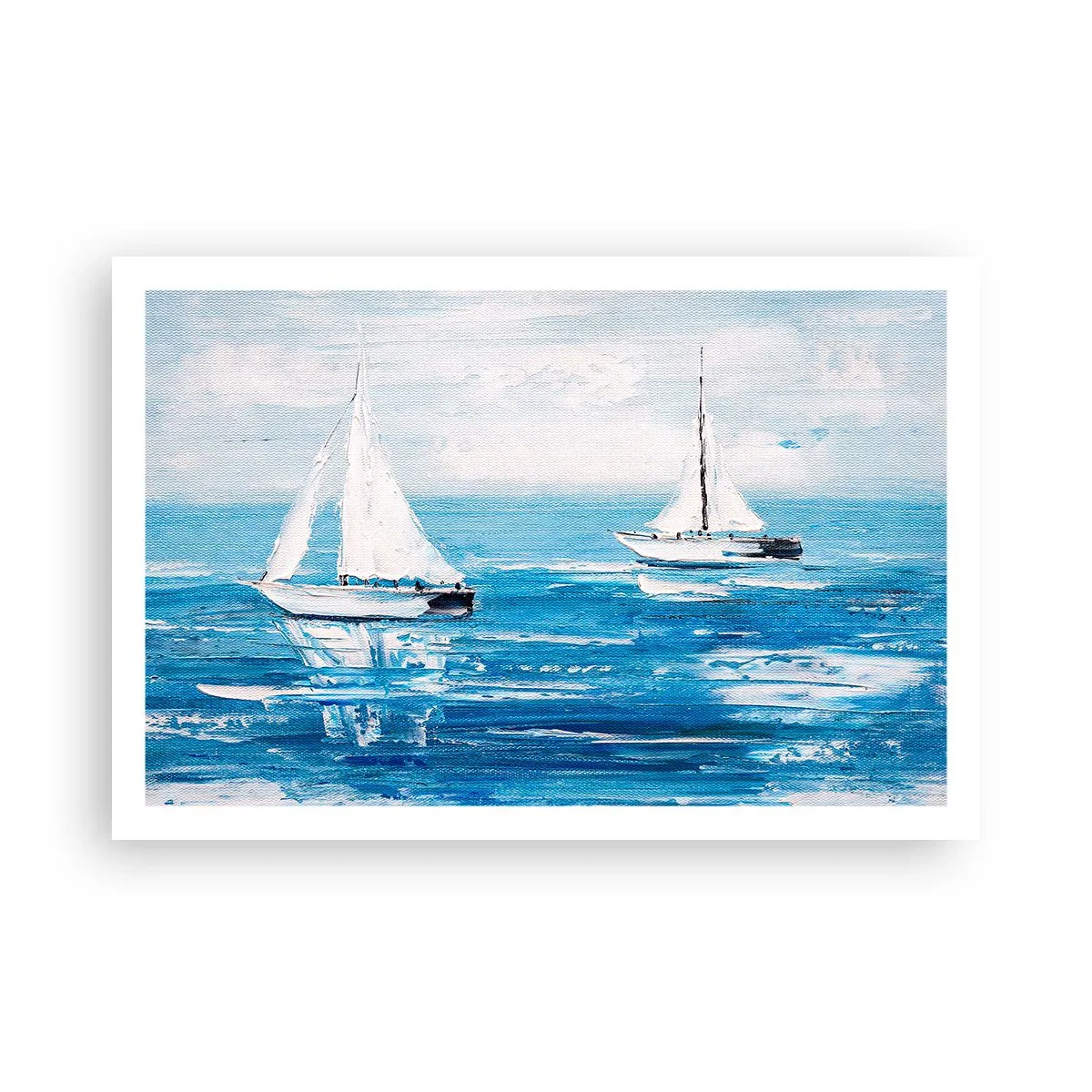 Affiche - Poster - Avec un ami à mes côtés - 91x61 cm