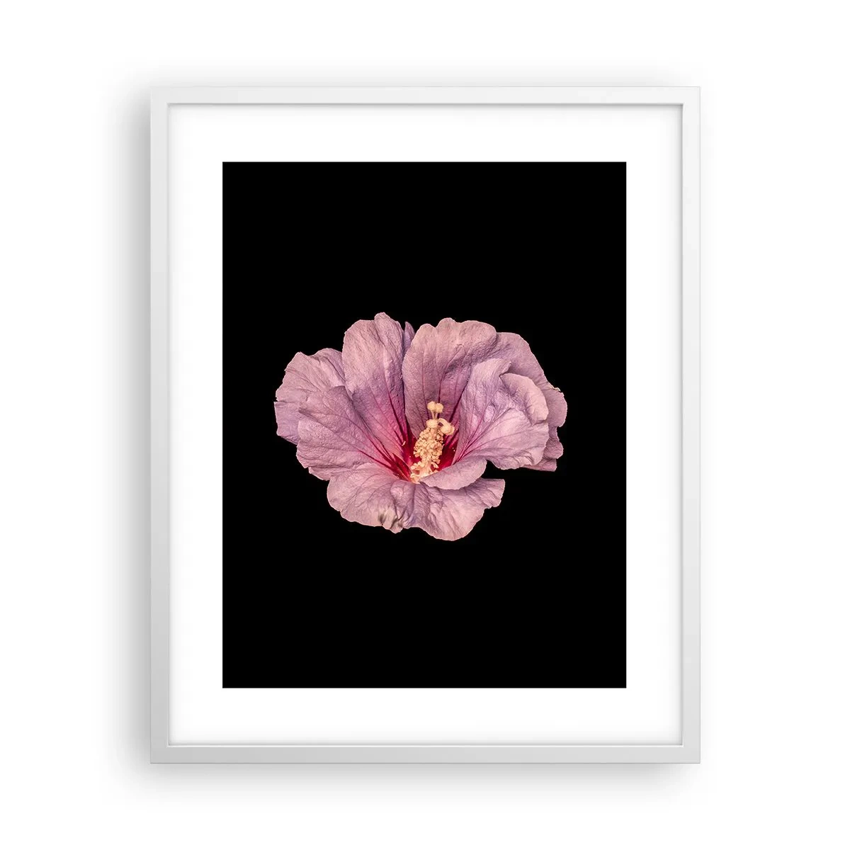 Affiche dans un cadre blanc - Poster - Directement au coeur - 40x50 cm