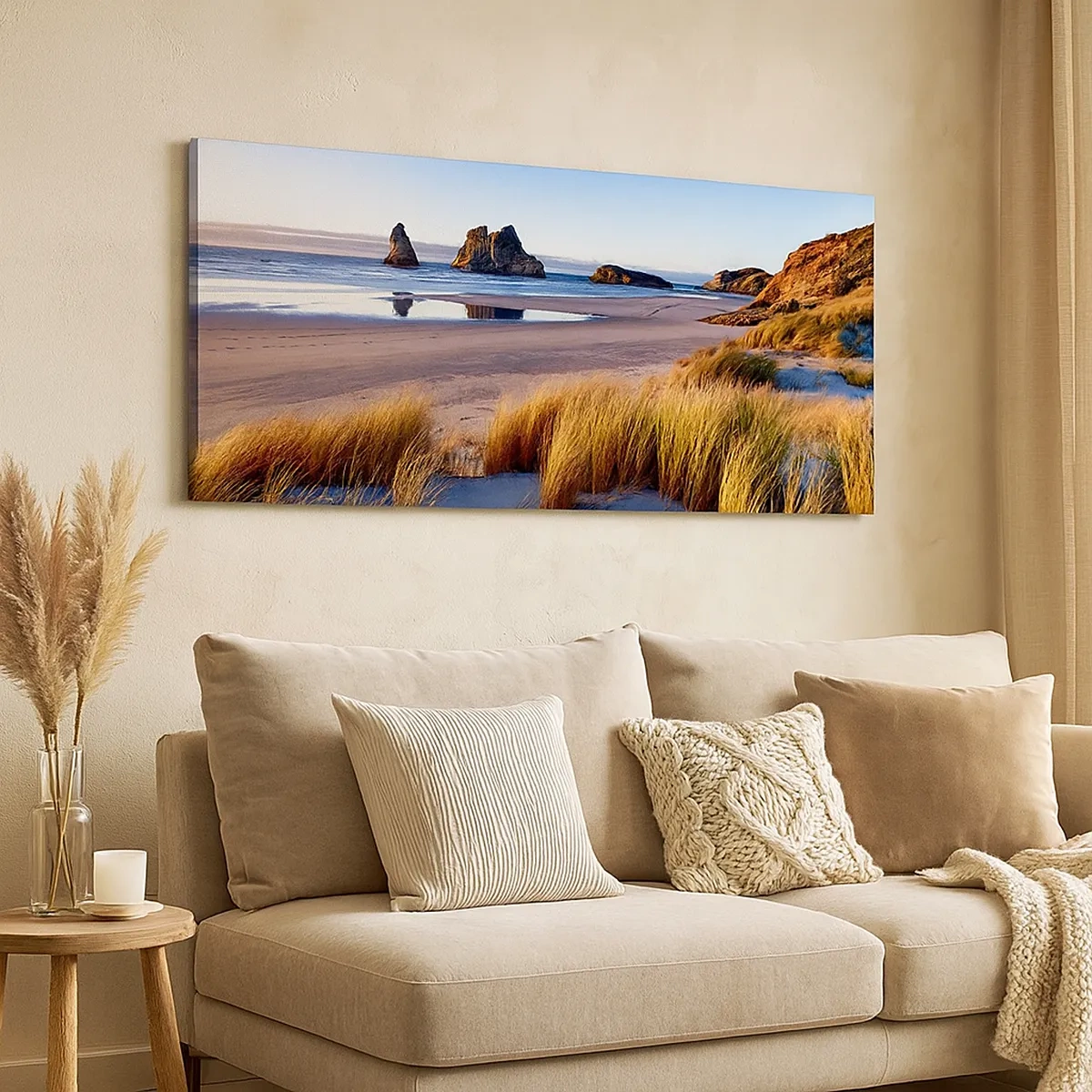 Impression sur toile - Image sur toile - Pour les chercheurs de paix - 30x30 cm